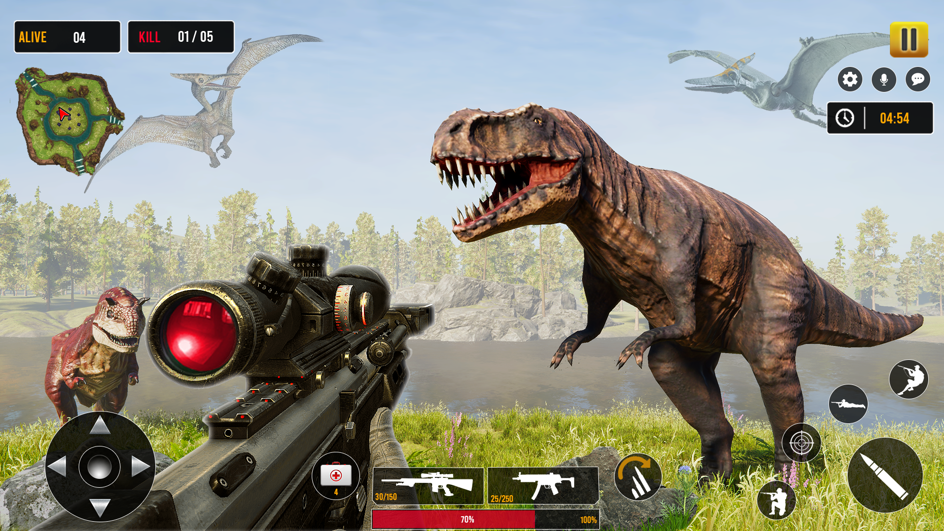 Deadly Dinosaur Hunting Game