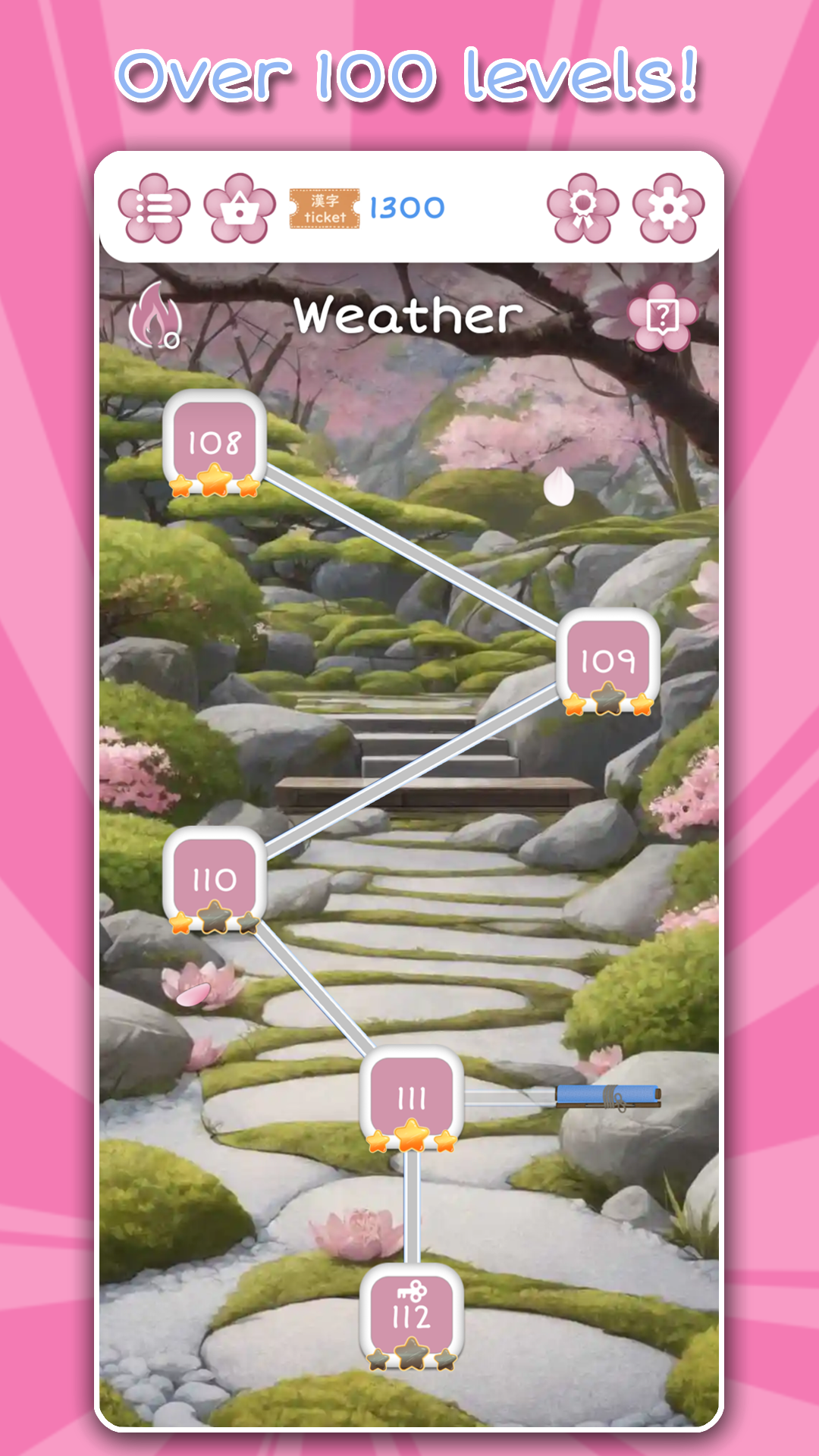 Nihongo Drop: Learn Japanese Game Screenshot