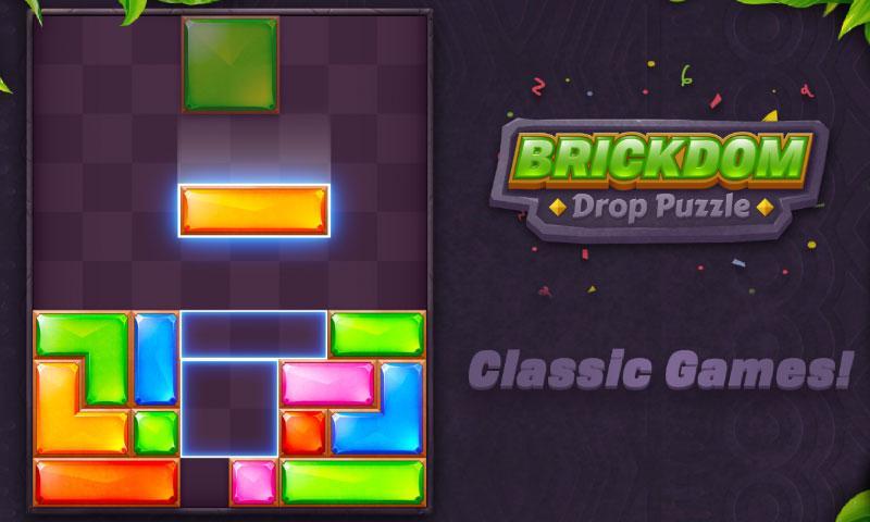 Brickdom - Drop Puzzle Game Screenshot