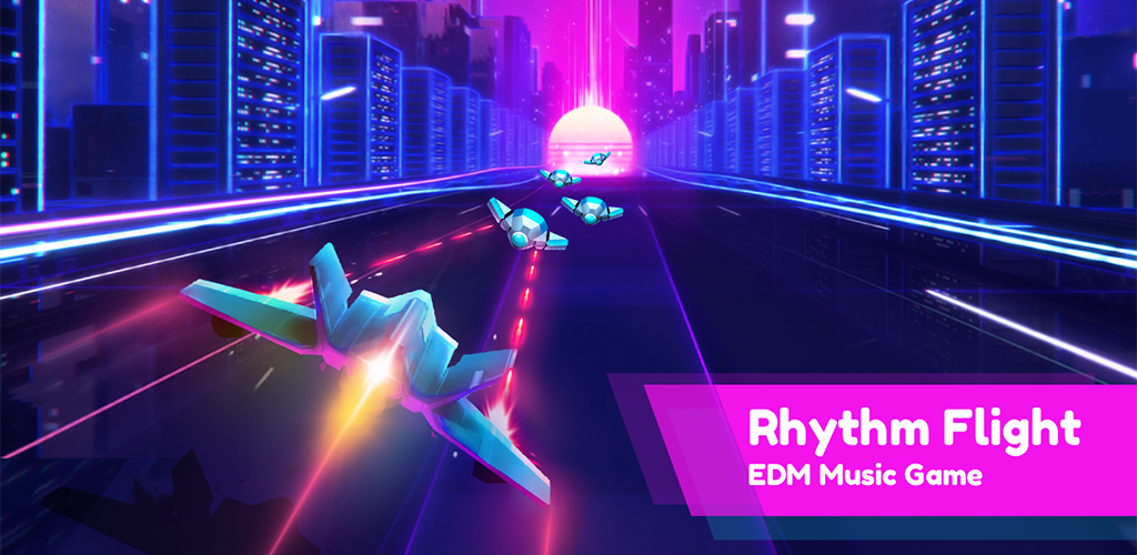 Banner of Rhythm Flight: Trò chơi âm nhạc EDM 0.8.4