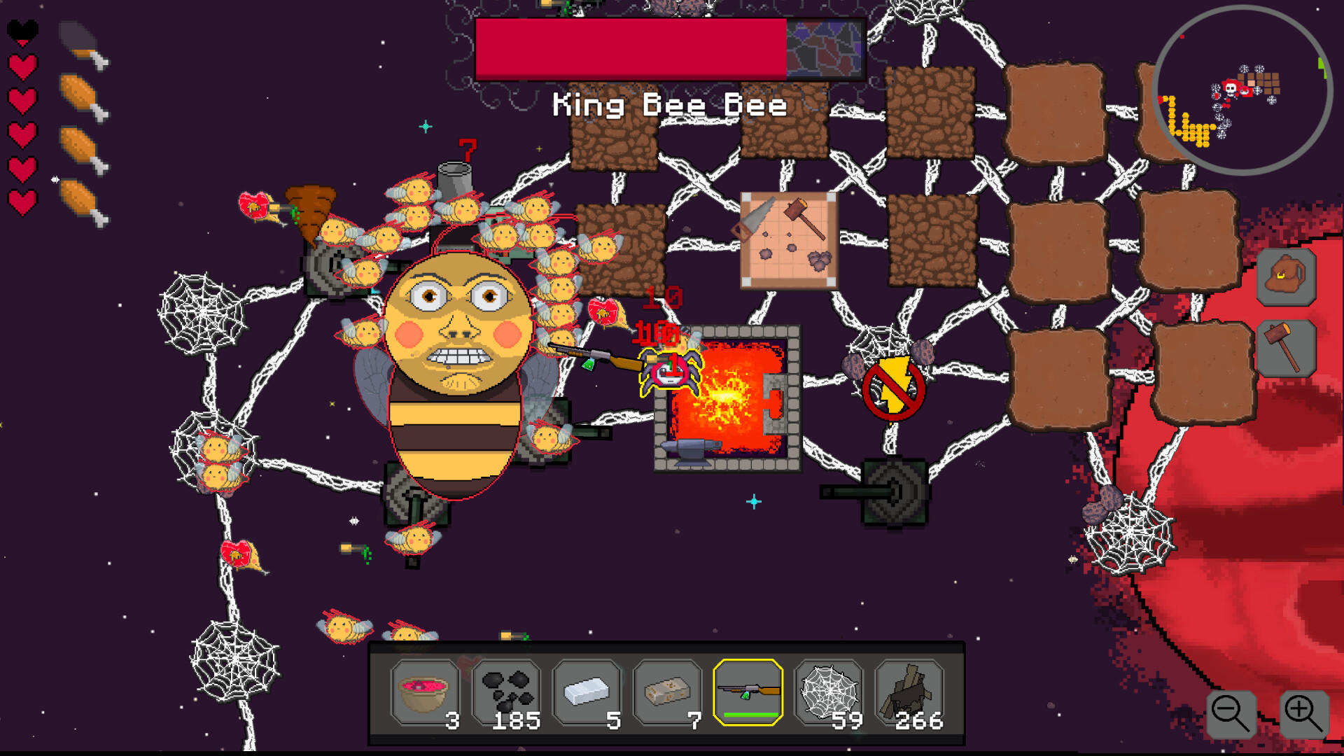 WebCraft screenshot game
