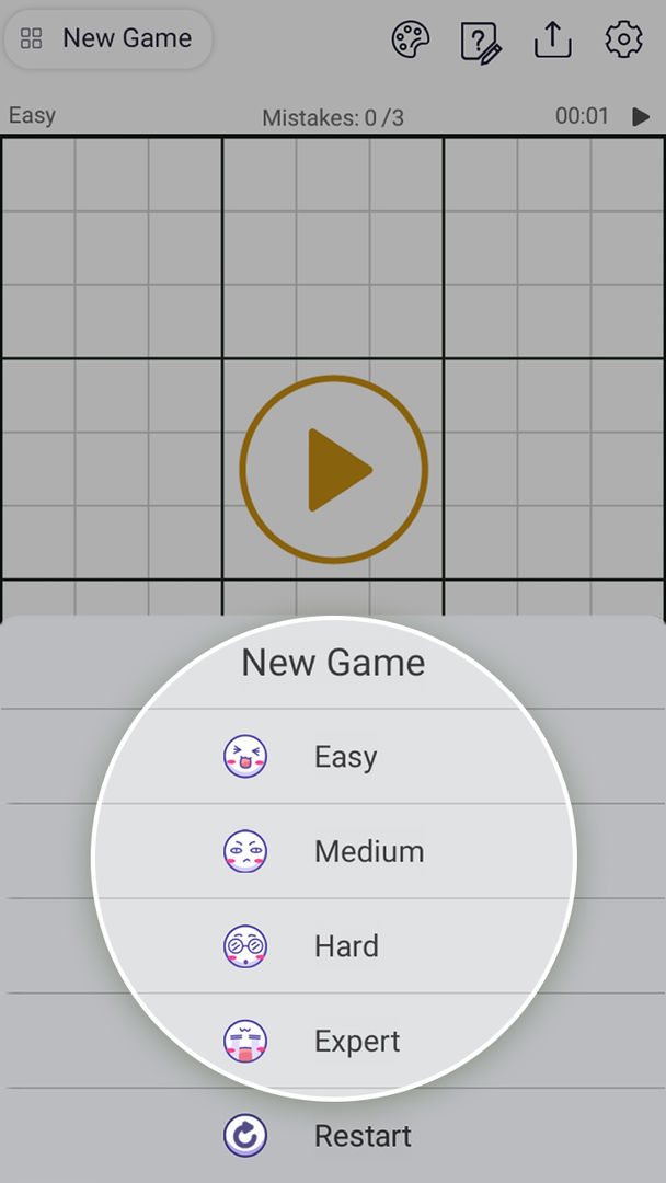 Sudoku: Classic Number Puzzle ภาพหน้าจอเกม