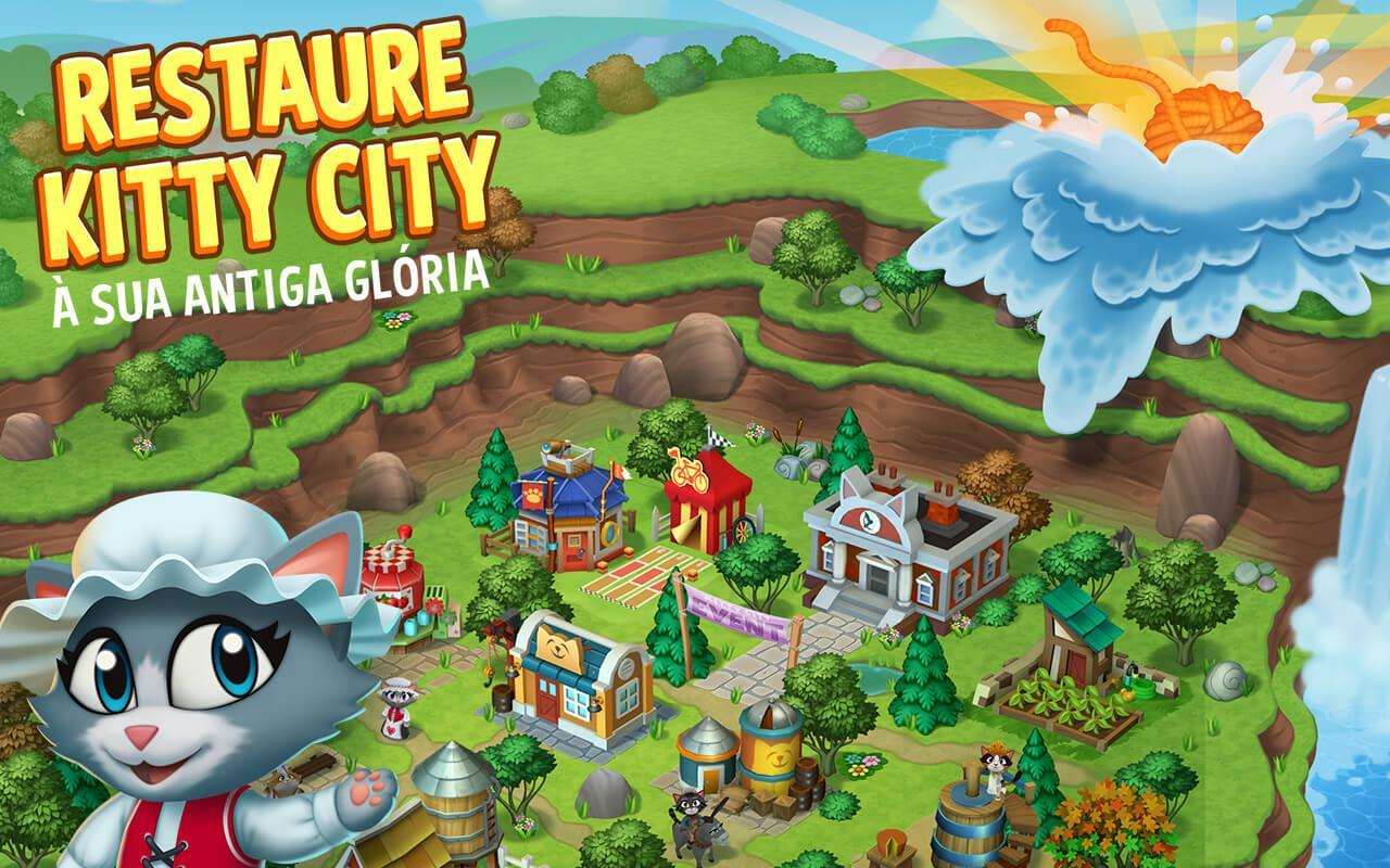 Captura de Tela do Jogo Kitty City