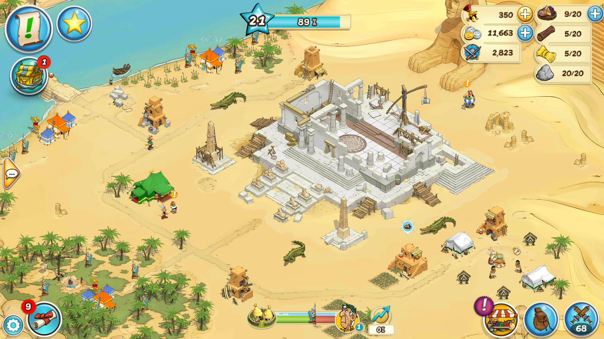 Asterix and Friends Game Screenshot