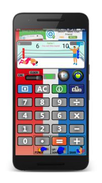 Boxing Calculator Game Screenshot
