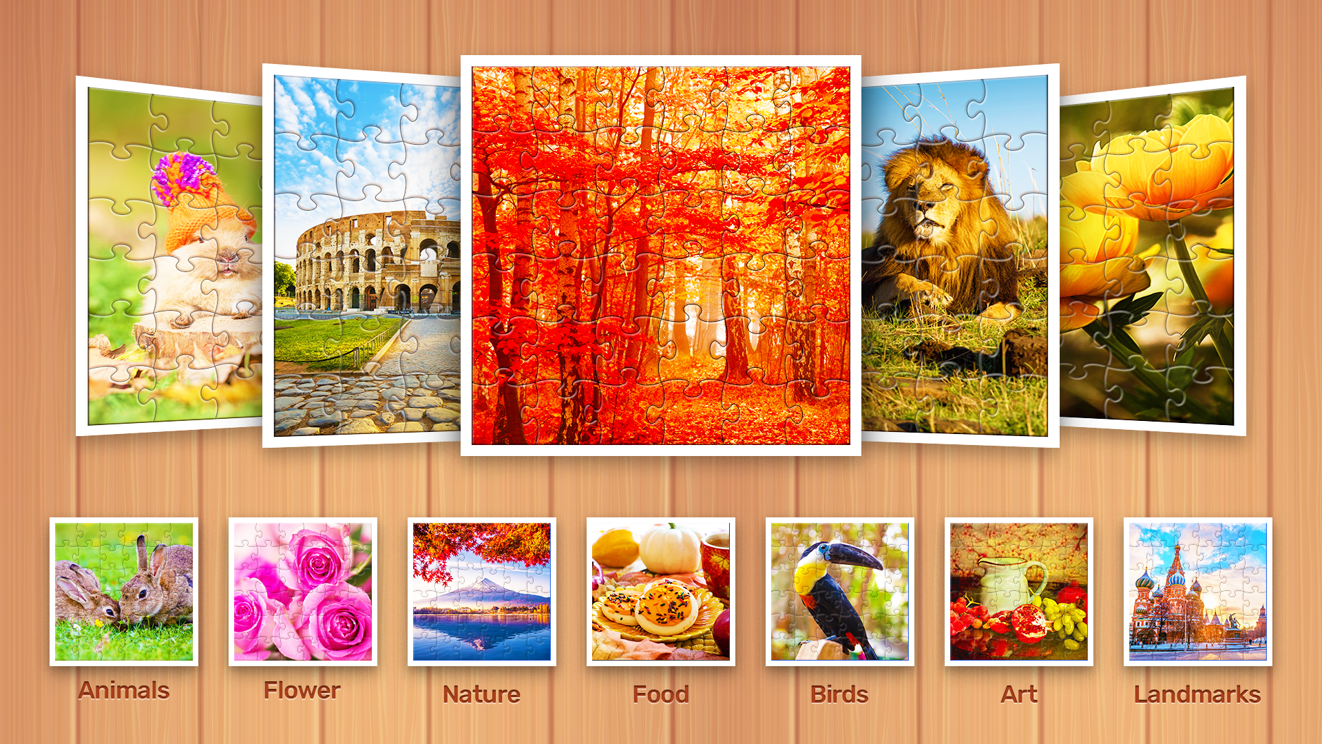 Jigsaw Puzzles Explorer Game Screenshot