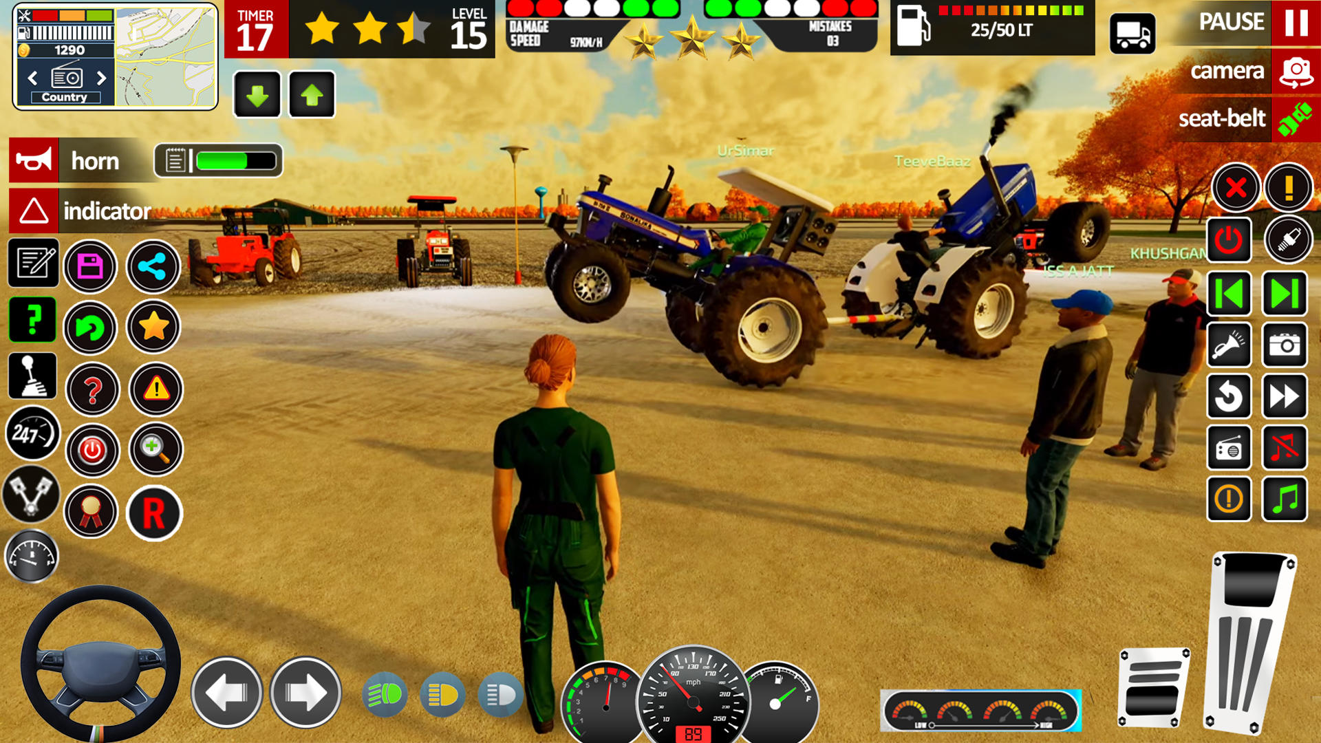 Screenshot 2 of Tractor Simulator Farming Game 