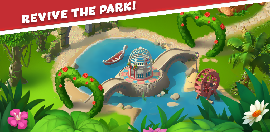 Banner of Park Town: Match 3 Game with a story! 1.58.3892