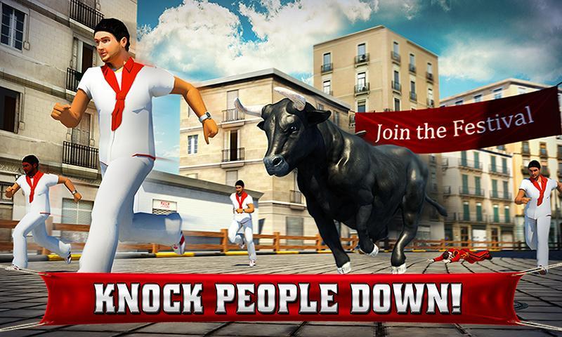 Angry Bull 2016 Game Screenshot