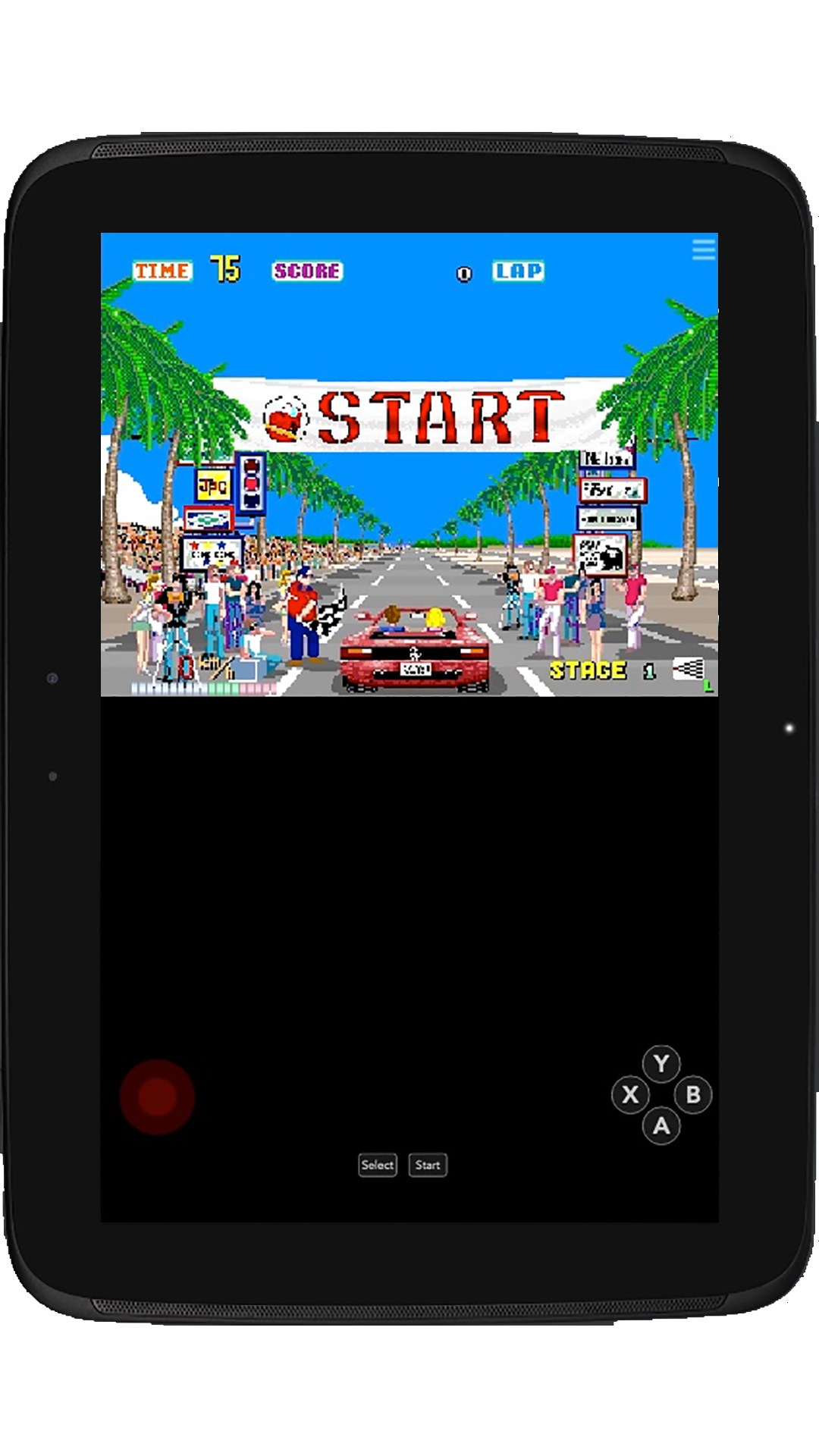 OutRun Game Screenshot
