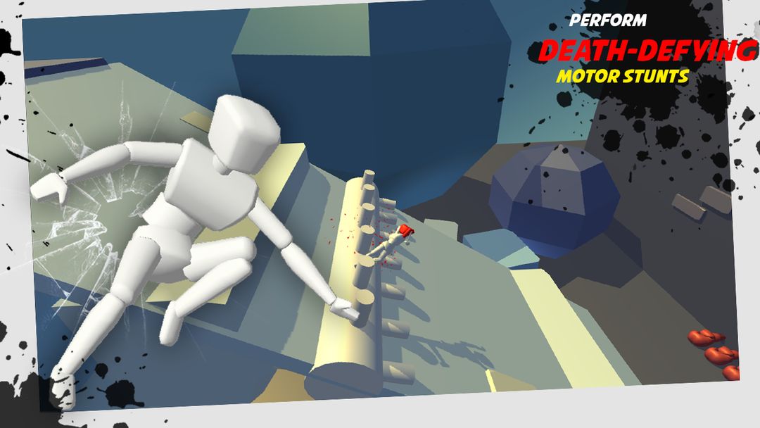 Stickman Turbo Dismounting 3D ภาพหน้าจอเกม
