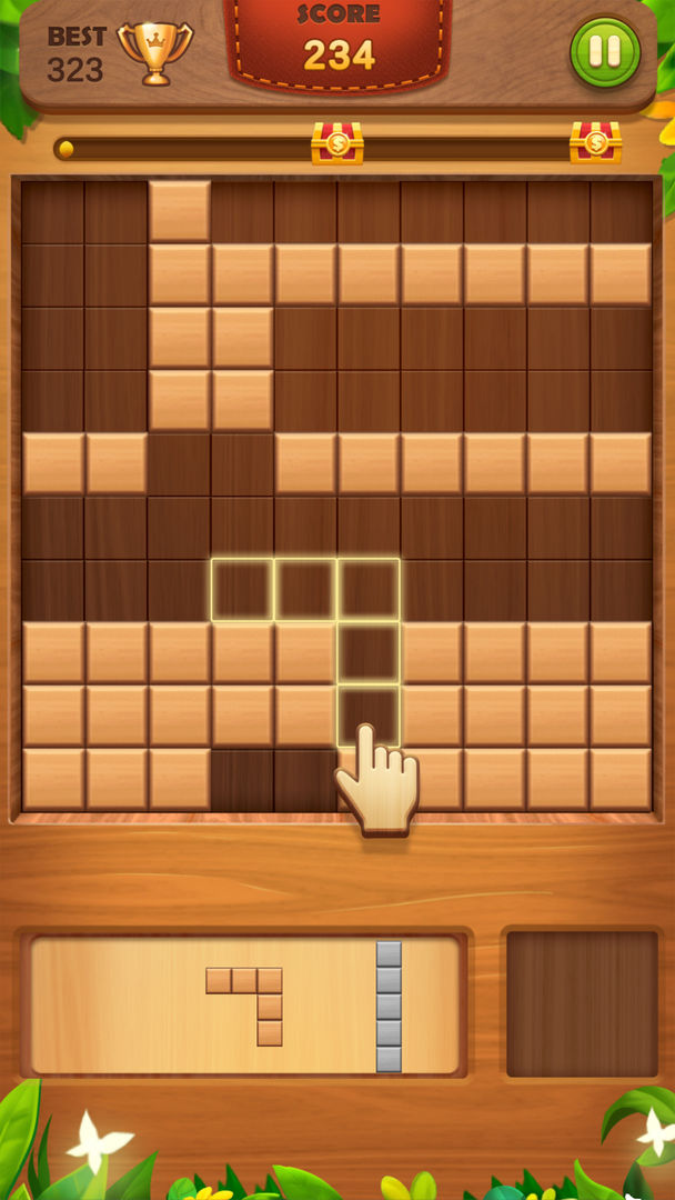 Block Puzzle:Wood Peace 게임 스크린 샷