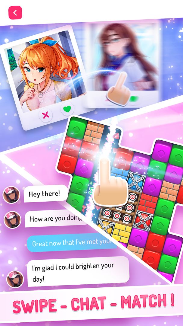 Eroblast: Waifu Dating Sim ภาพหน้าจอเกม