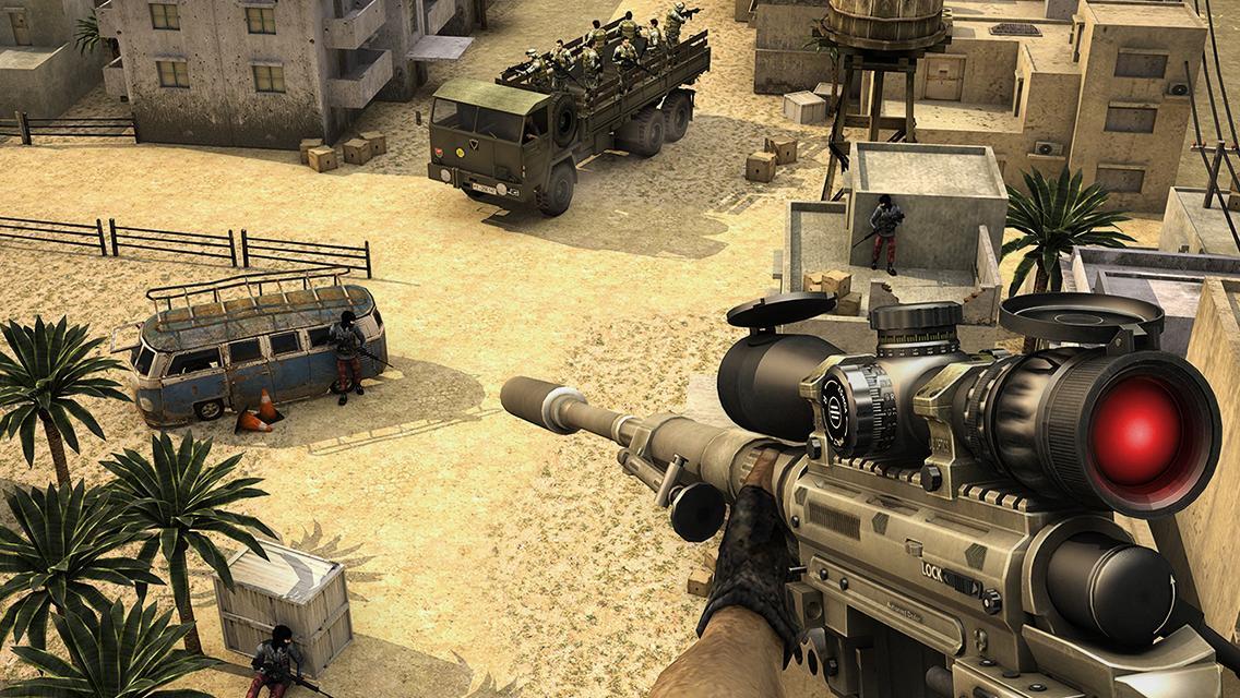 War Duty Sniper 3D Game Screenshot