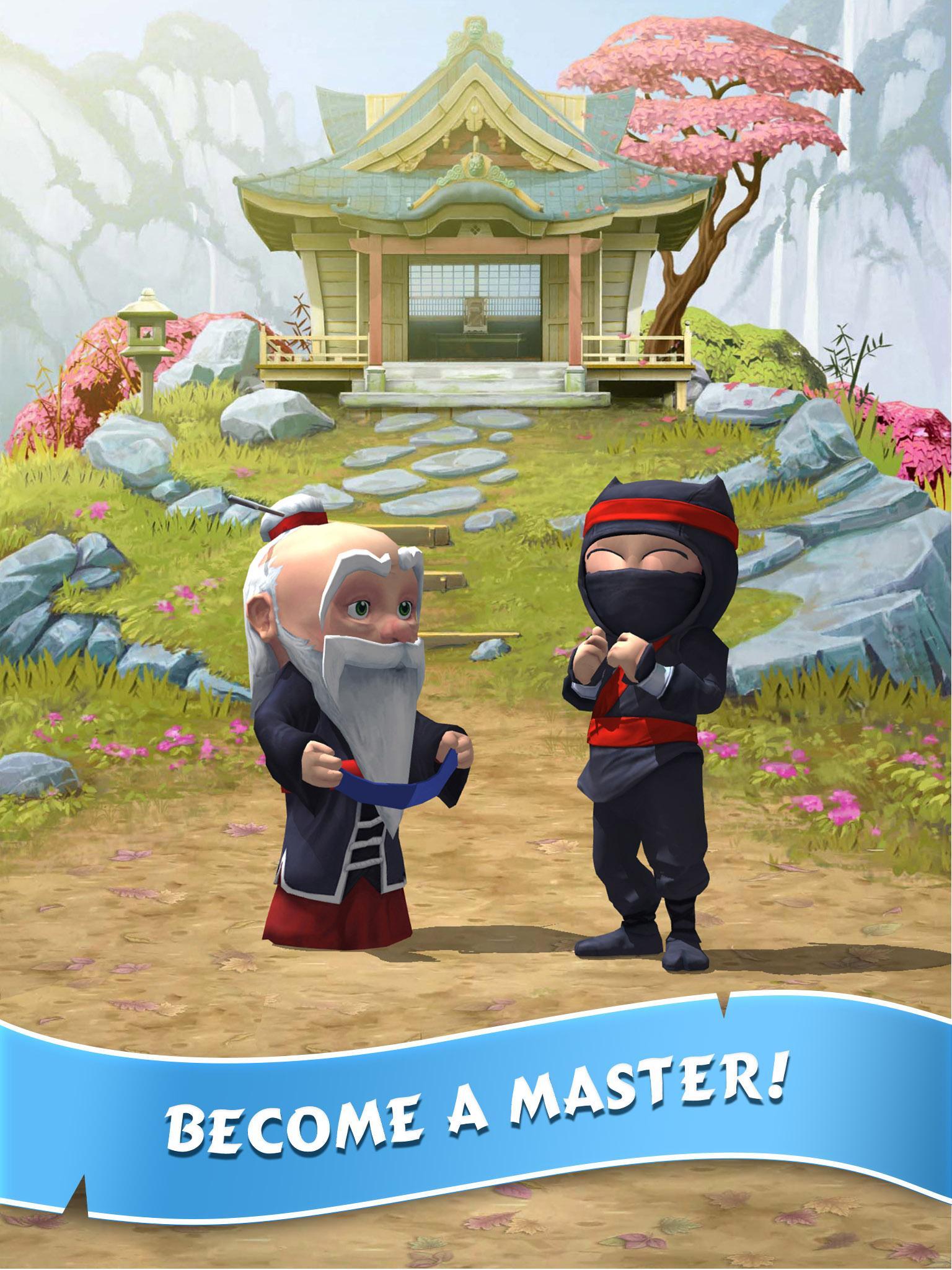 Clumsy Ninja Game Screenshot
