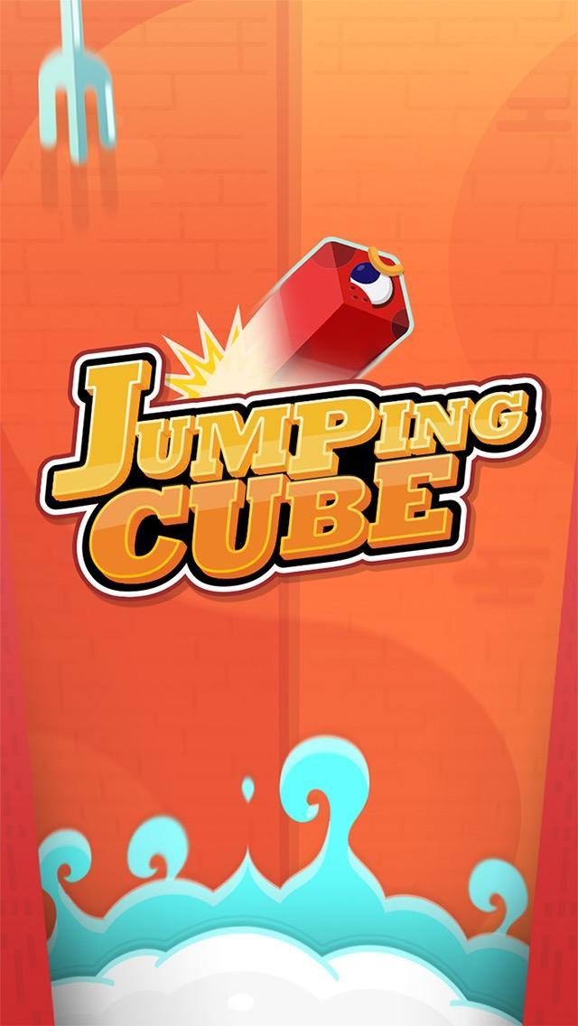 Captura de Tela do Jogo Jumping Cube