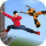 Icon of Spider Fighter vs Real Robot