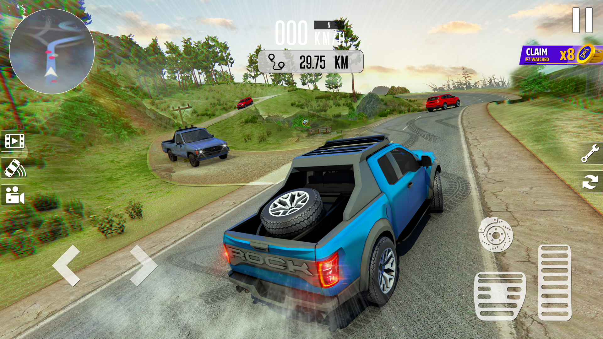 Offroad Jeep Driving Game 4x4 Game Screenshot