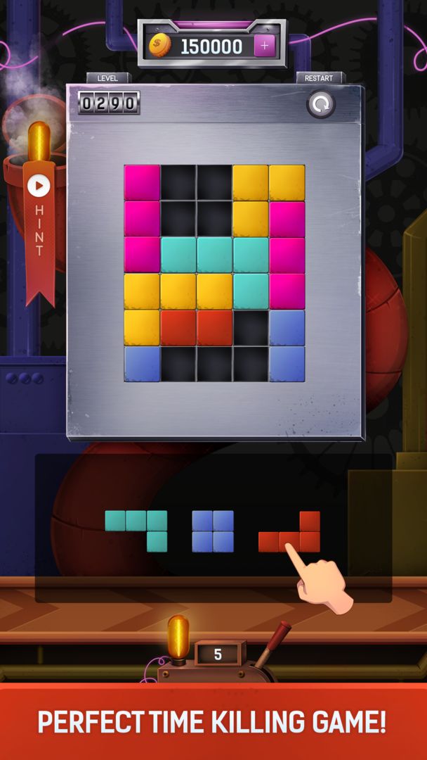 Screenshot of Rusty Yard: Block Puzzle.