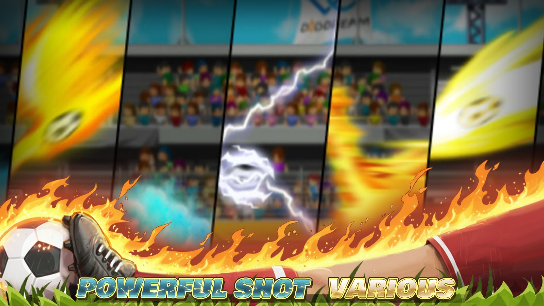 Captura de Tela do Jogo Head Soccer