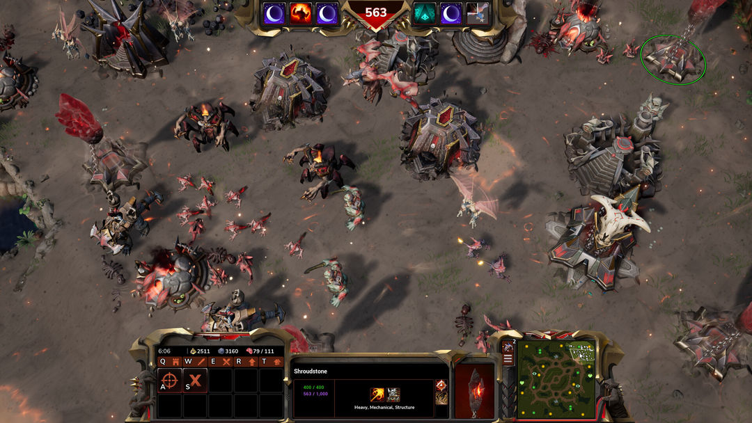 Screenshot of Stormgate