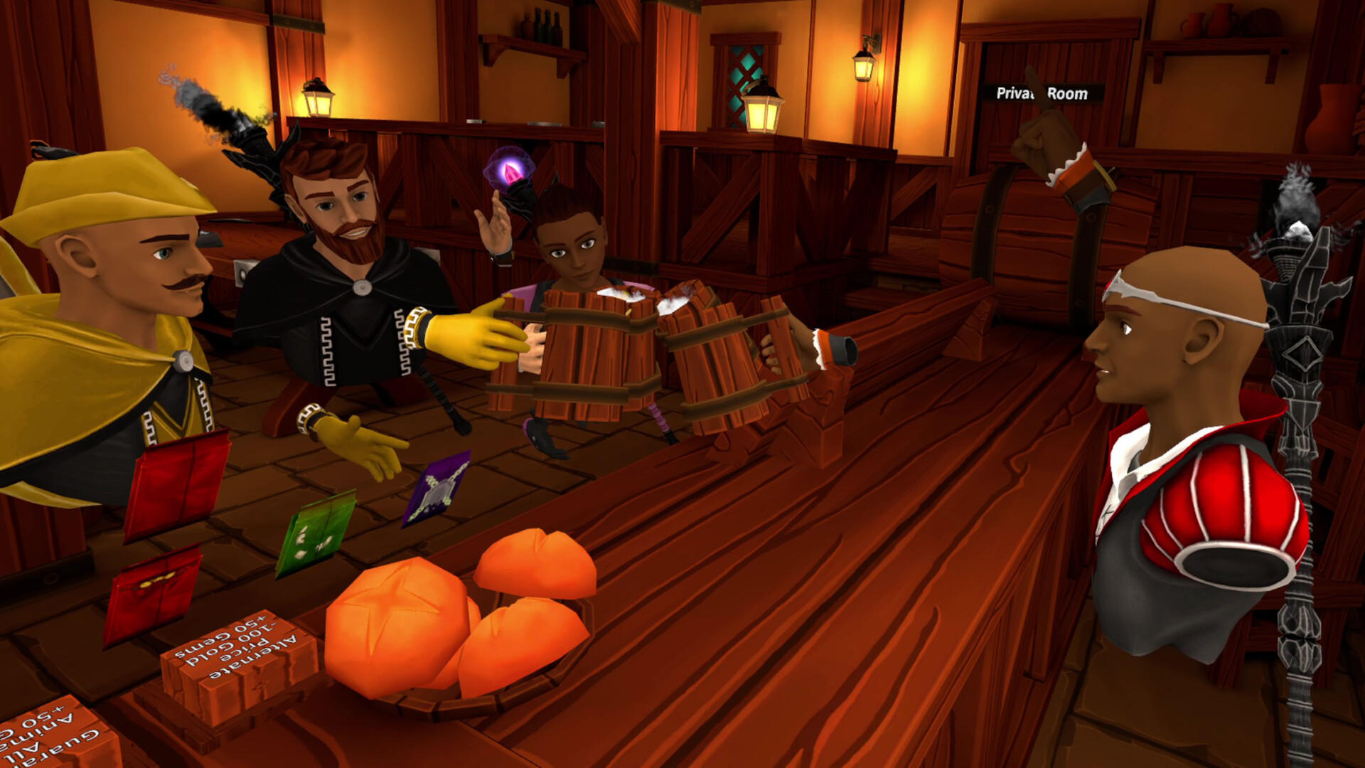Cards & Tankards Game Screenshot