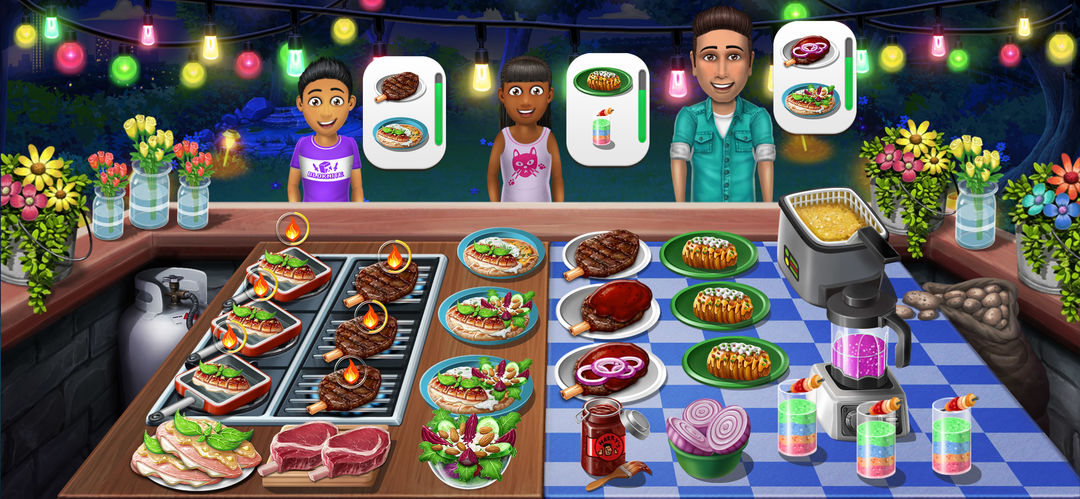 Screenshot of Virtual Families: Cook Off