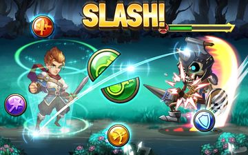 Slash Saga - Swipe Card RPG Game Screenshot