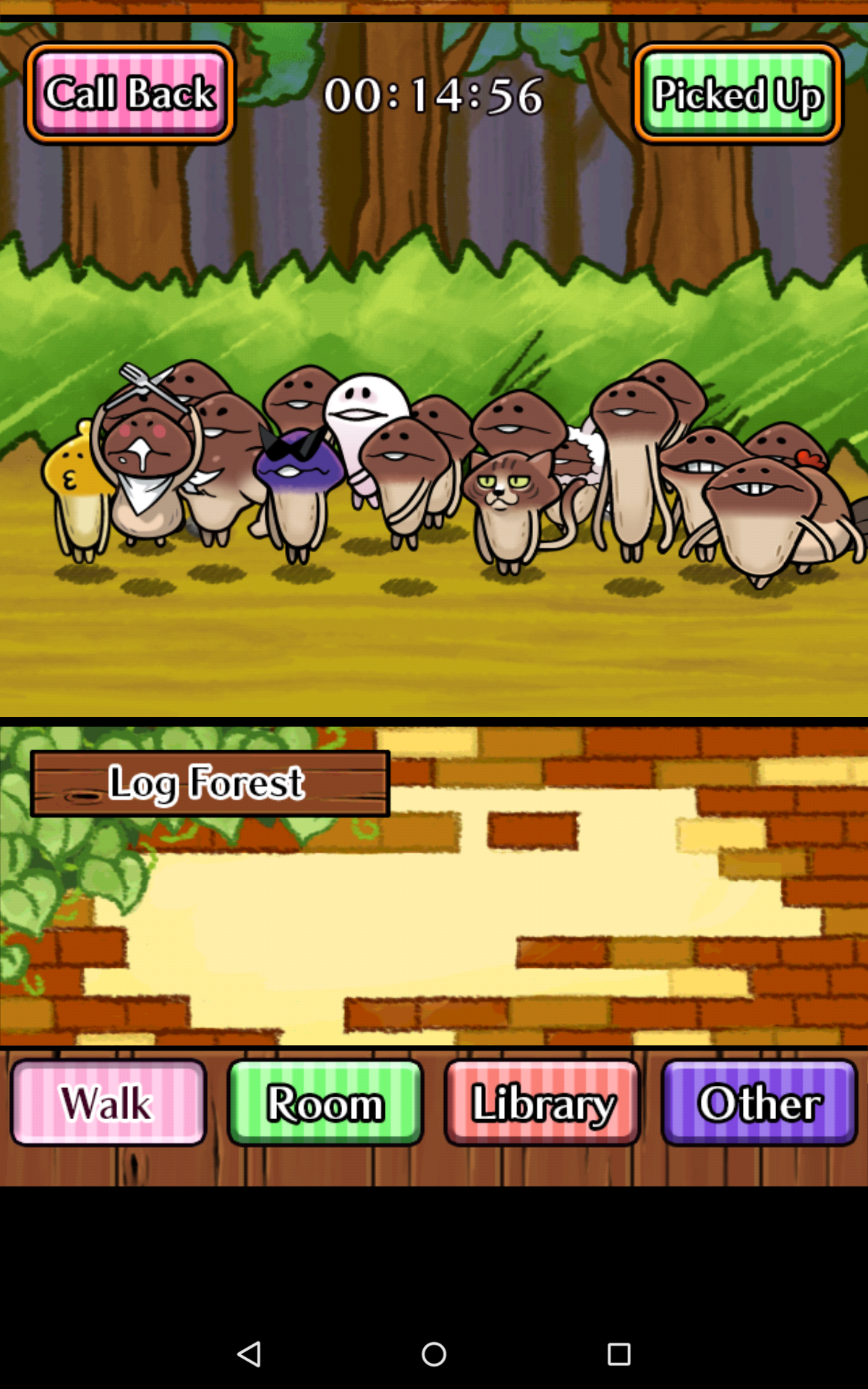 Walk-A-Funghi Game Screenshot