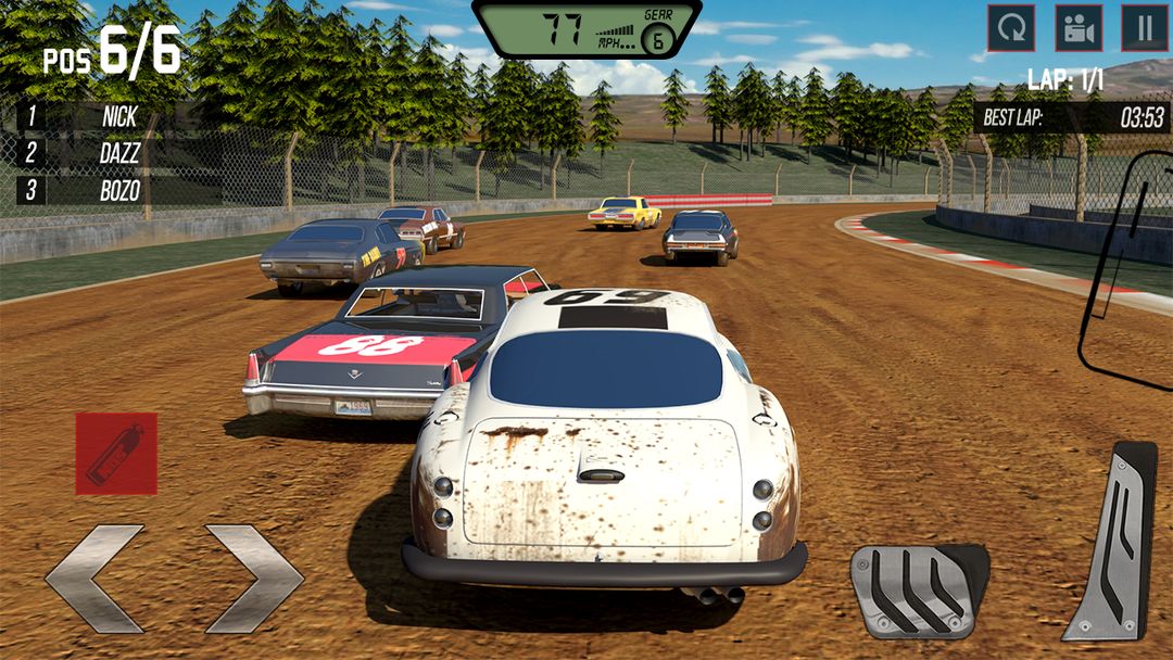 Screenshot of Car Race: Extreme Crash Racing