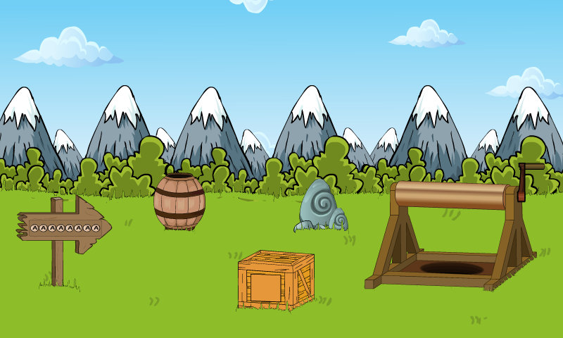 Parrot Rescue ゲームのスクリーンショット