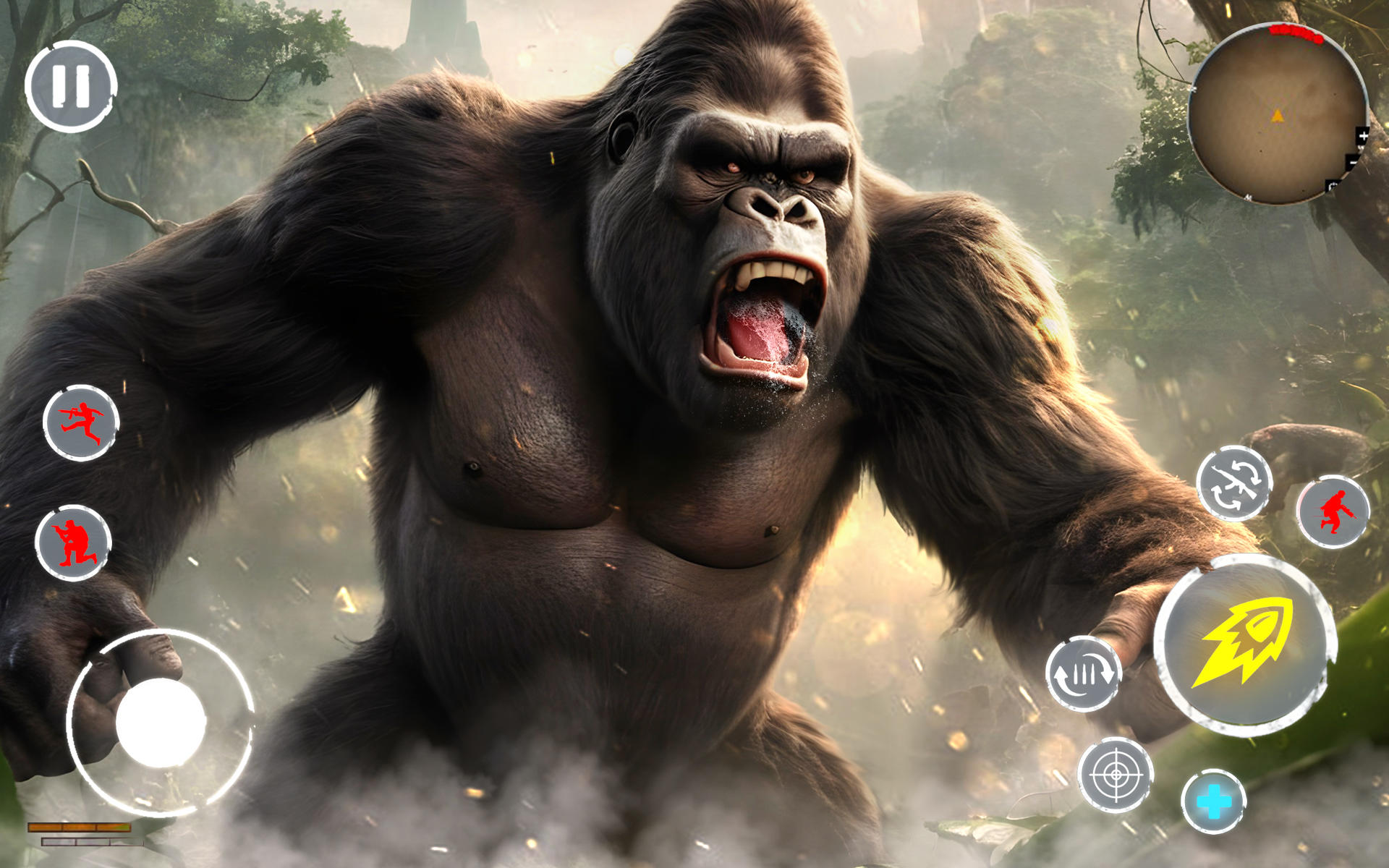 Monster Kong Giant Fighting ภาพหน้าจอเกม