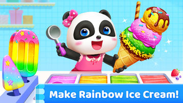 Little Panda's Ice Cream Games ภาพหน้าจอเกม