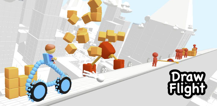 Screenshot of the video of Draw Flight 3D