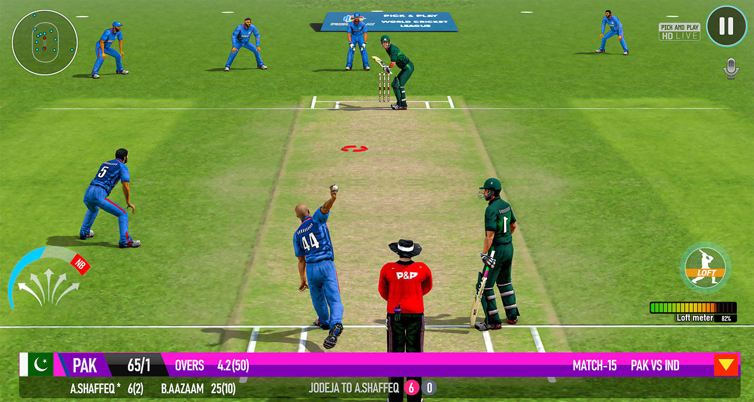 Gioco di cricket Bat Ball Game 3D versione mobile Android iOS apk