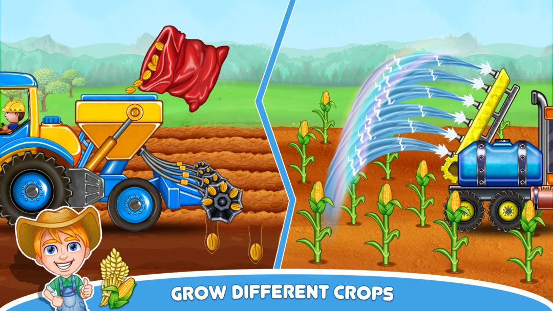 Kids Farm - Kids Tractor Games遊戲截圖