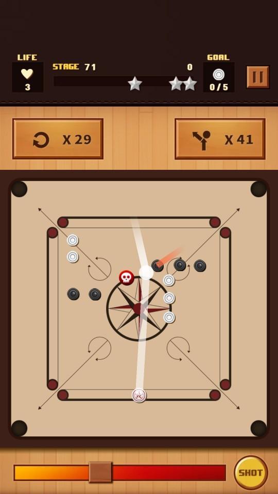 Carrom Champion Game Screenshot