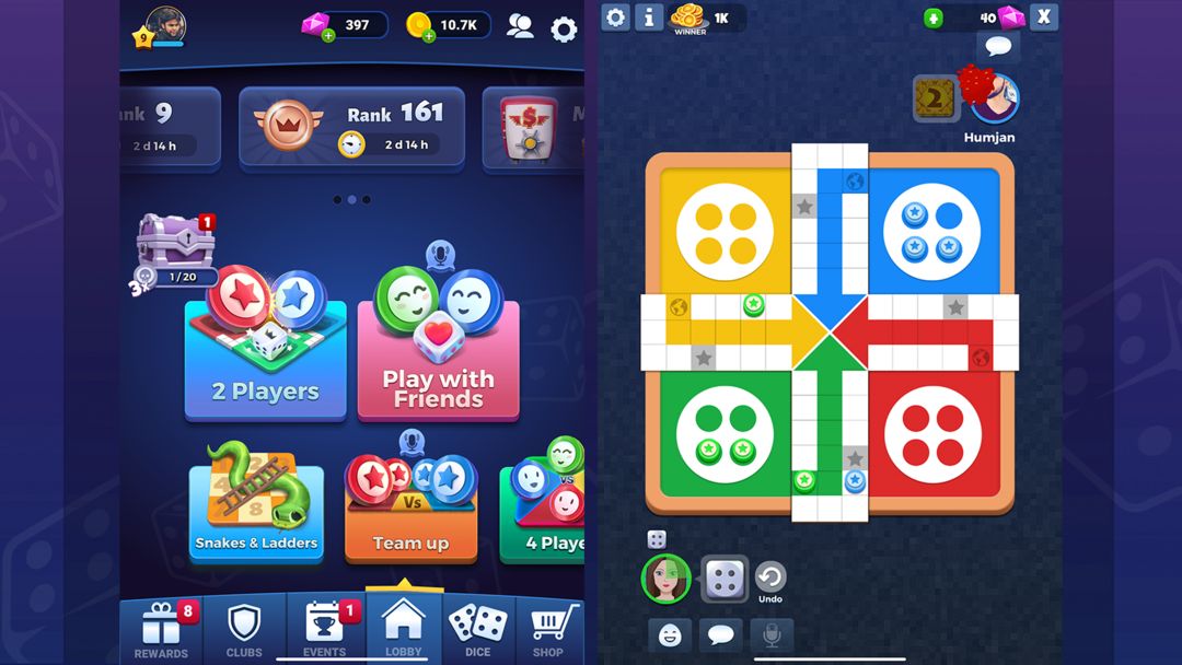 Ludo Titan ภาพหน้าจอเกม