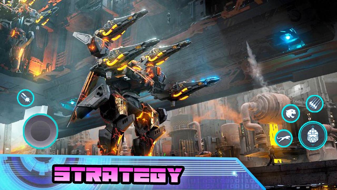 Robot Car Fight Transformers Game Screenshot