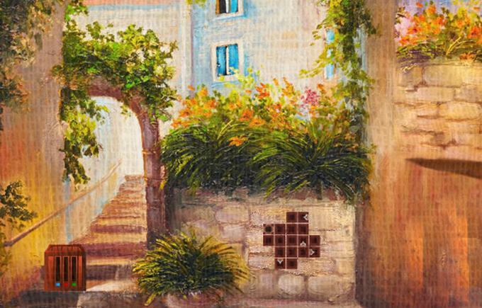 Cuplikan Layar Game Escape Games Painter Villa