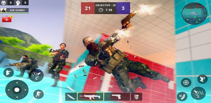 Baixe FPS Strike 3D: Jogo de Tiro On no PC