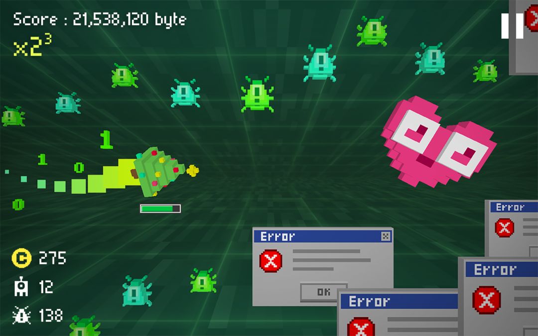 Cursor The Virus Hunter (3D) screenshot game