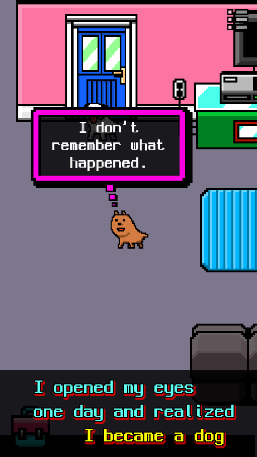 I Became a Dog Game Screenshot