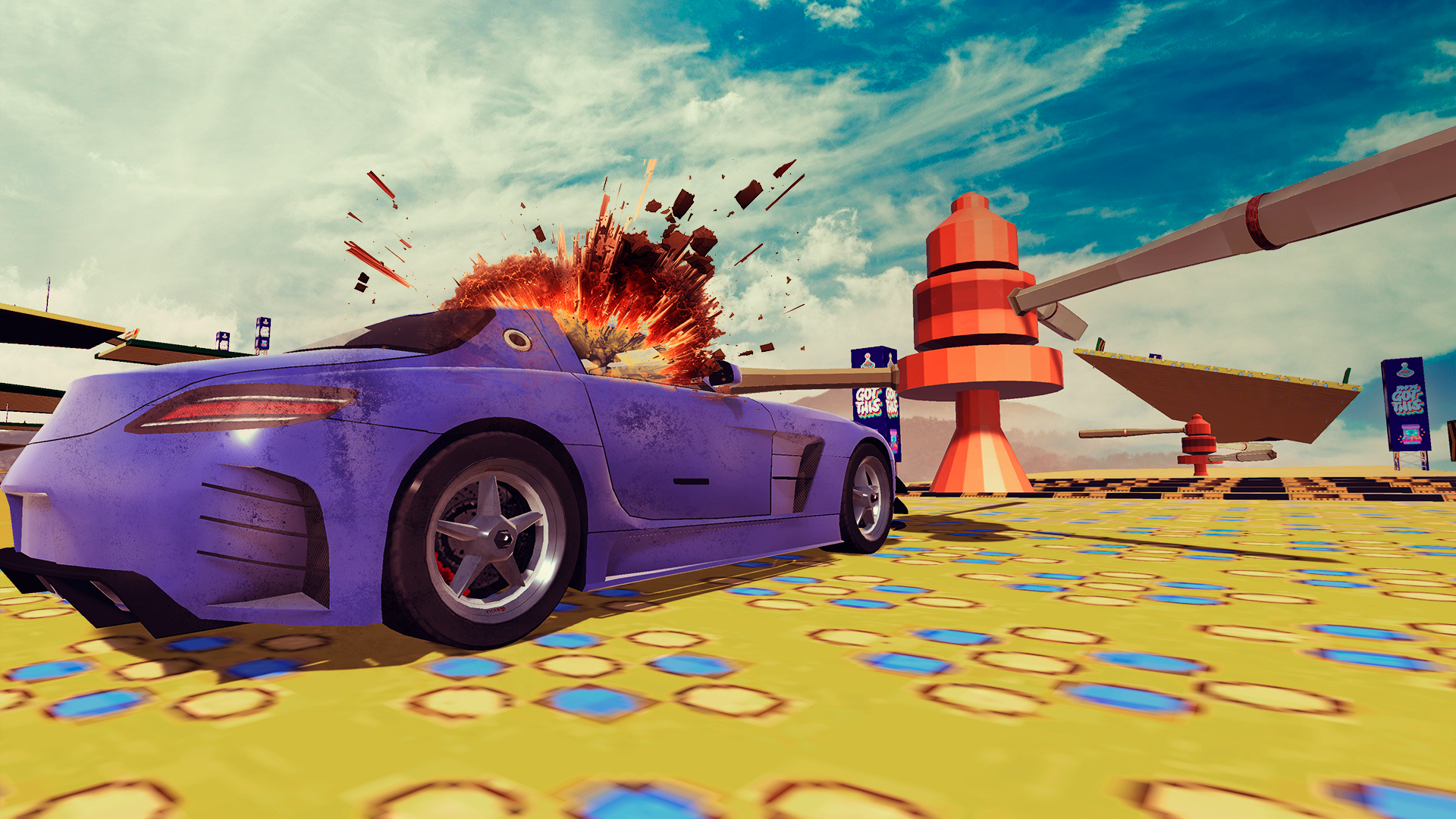 Screenshot 6 of Crazy Ramp Car Stunts : Racing 
