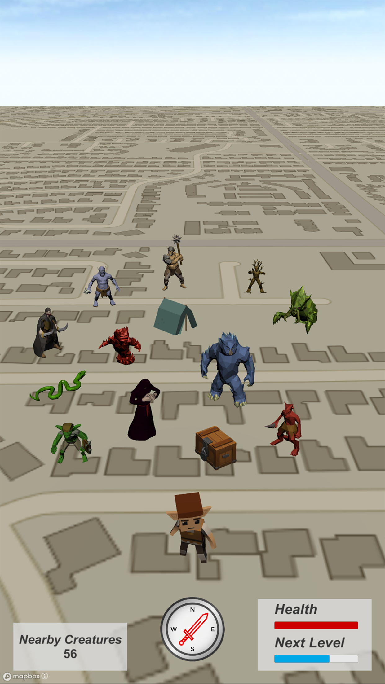 Adventure - the GPS RPG ภาพหน้าจอเกม