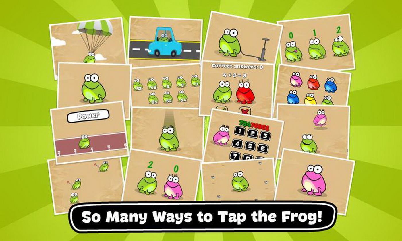 Tap the Frog: Doodle Game Screenshot