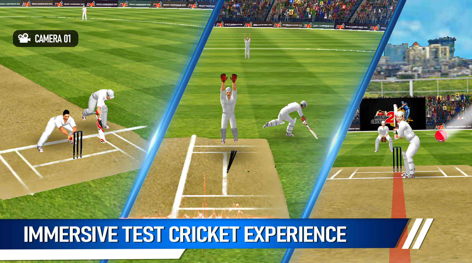 Screenshot of Cricket Game: Bat Ball Game 3D