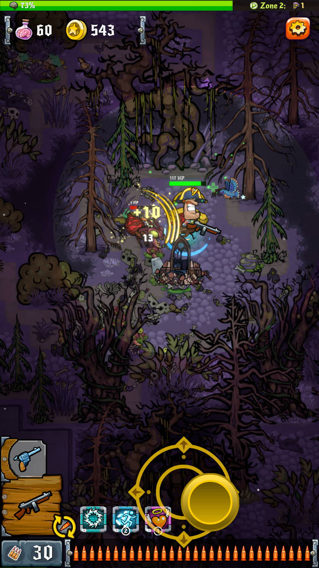 Screenshot of Wild Zombie West