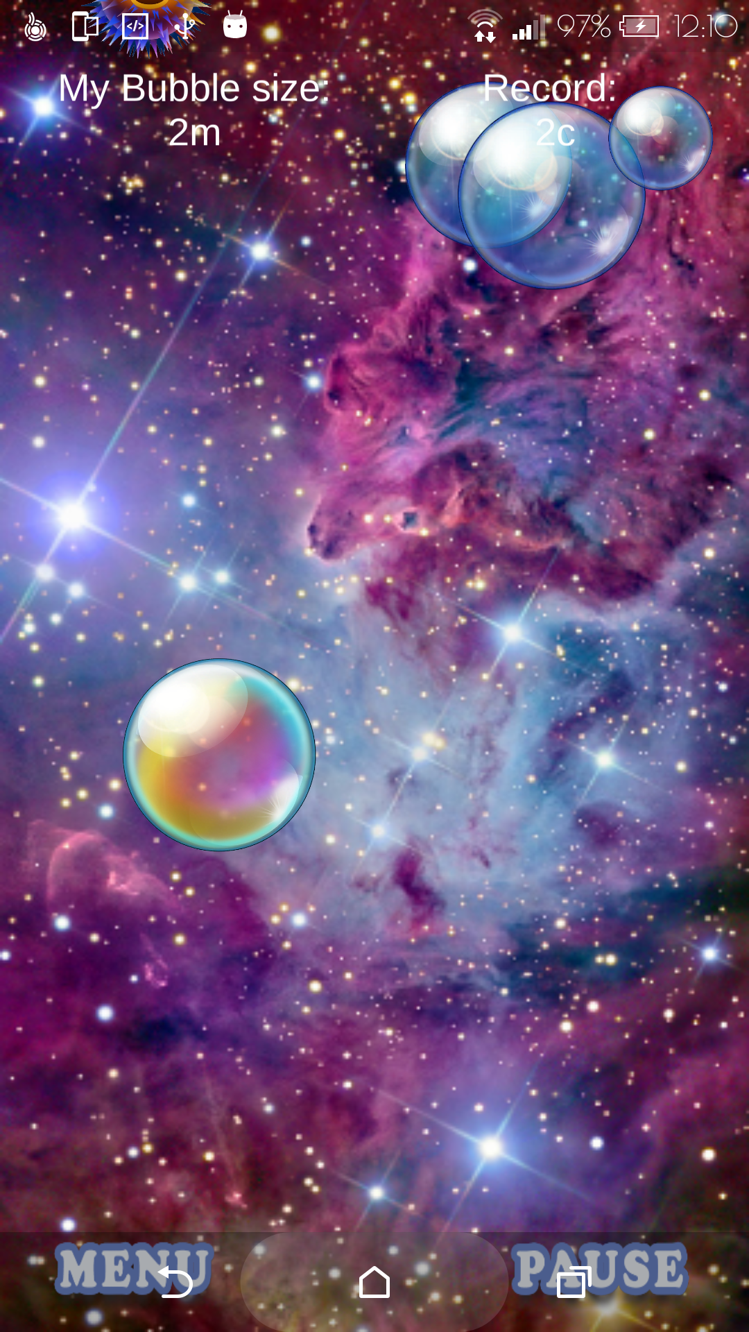 Скриншот игры Big Bubble