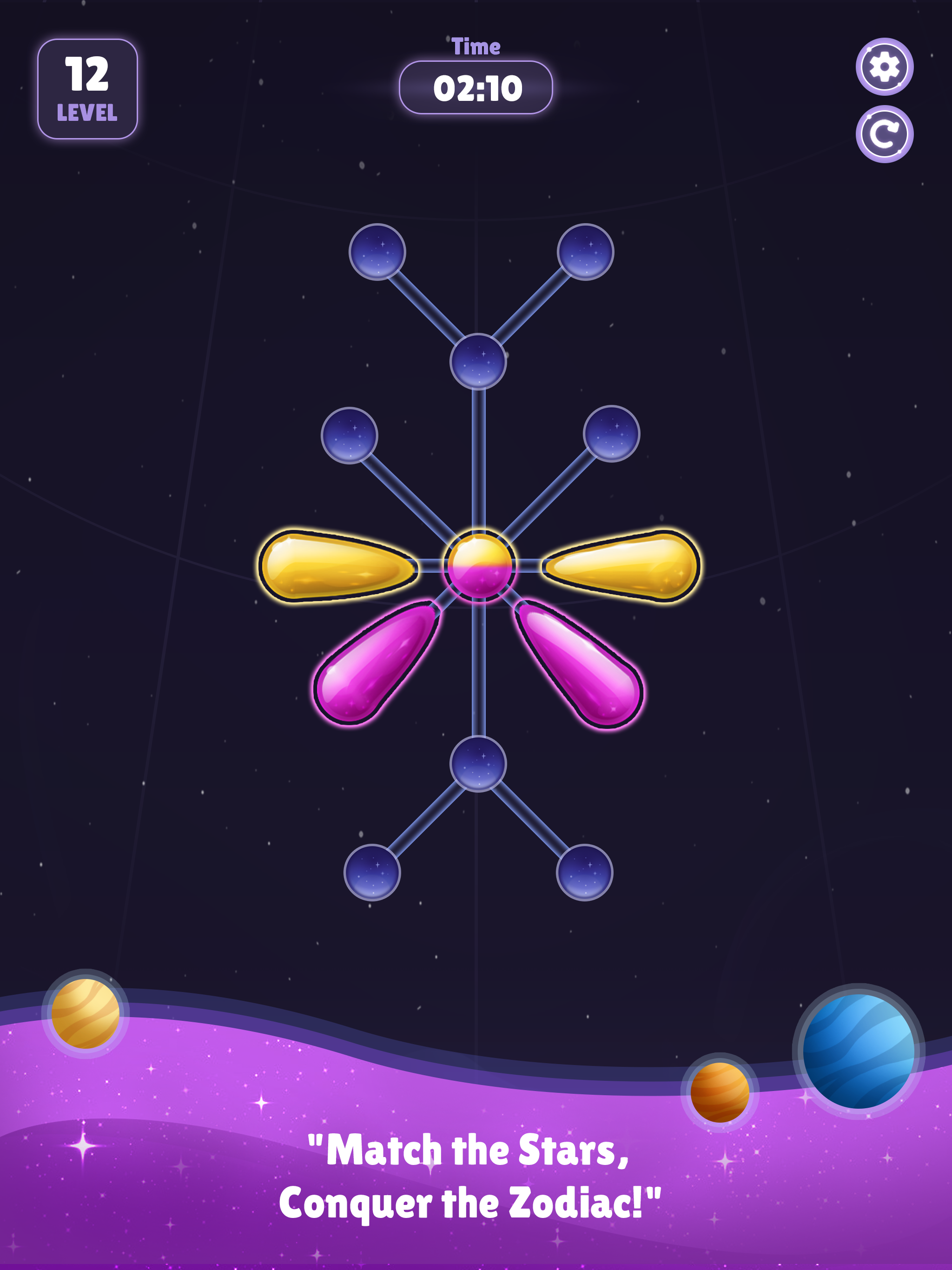 Jelly Dots: Flow Puzzles Game Screenshot